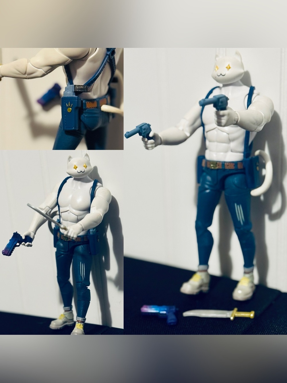 2 (Unboxed) 6IN. FORTNITE VICTORY ROYALE SERIES FIGURES— BRUTUS & MEOWSCLES - Picture 13 of 16